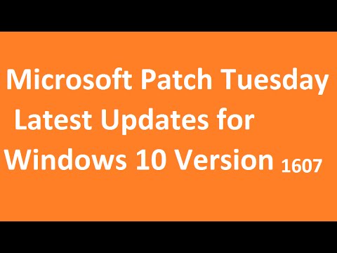 windows 10 version 1607 update